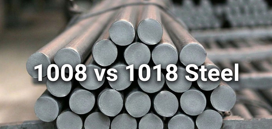 Choose between 1008 vs 1018 steel: 1008 ideal for automotive panels and welding; 1018 perfect for shafts, pins, and general machining applications. Request a quote.